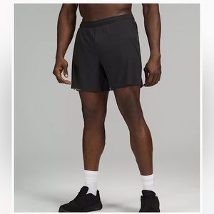 Men’s Lululemon Surge Lined Short 6" - Black, Medium